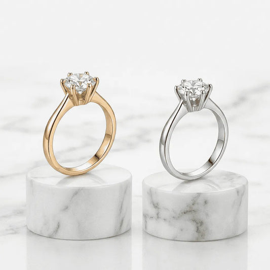 Elegant Diamond Ring for Girls