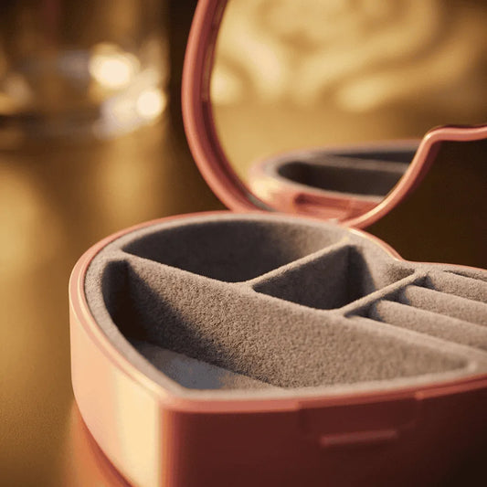 Mini Heart Jewelry Storage Box