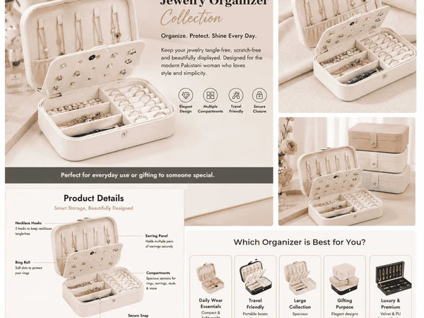 Premium Jewelry Organizer Collection