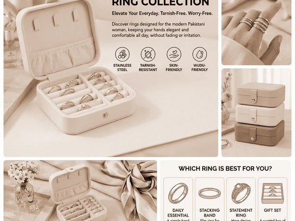 Minimalist Stainless Steel Daily Ring