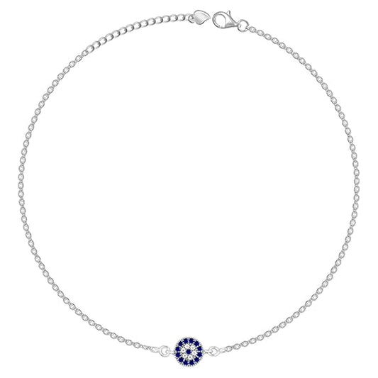 GIVA 925 Silver Anklet for Women, Single | Gifts for Women & Girls (eOeKs)