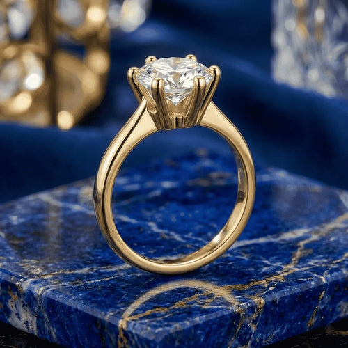 Elegant Diamond Ring for Girls