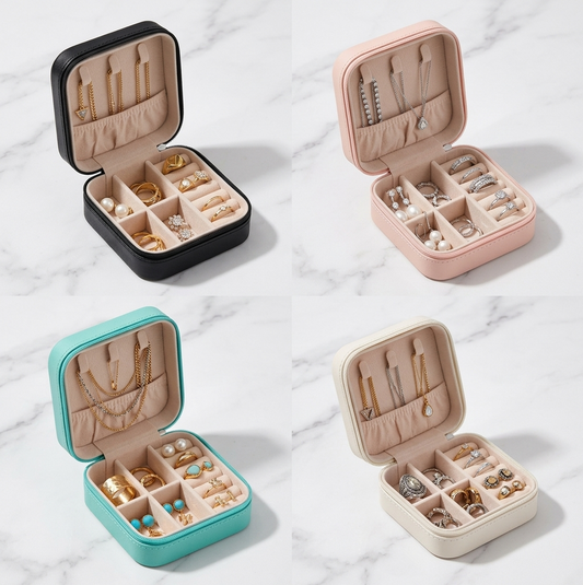 Mini Travel Jewelry Box