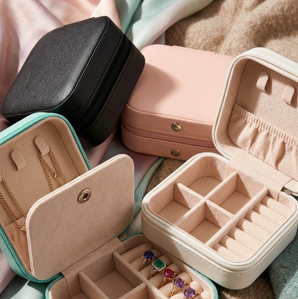 Mini Travel Jewelry Box