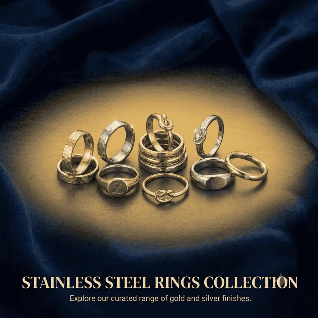 Stainless Steel Rings Collection